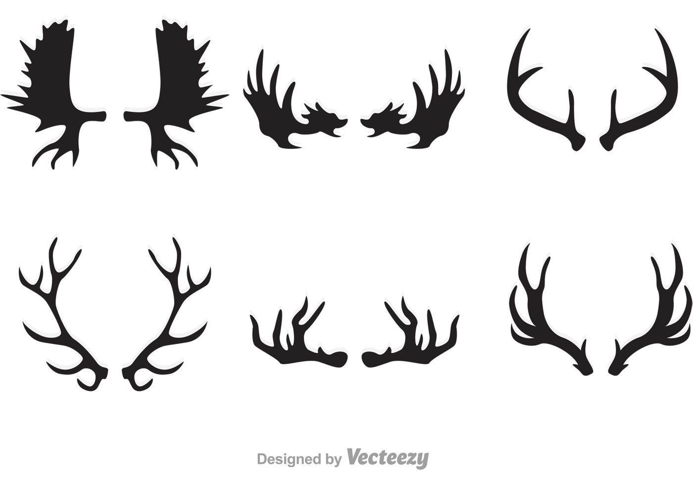 Antler Free Vector Art.