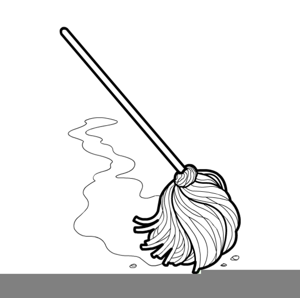 Mop Bucket Clipart.