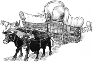 mormon pioneer clipart.