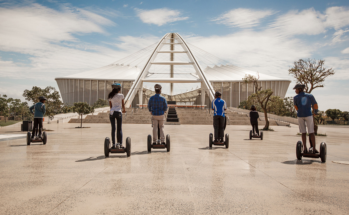 Segway Gliding Tours Durban.