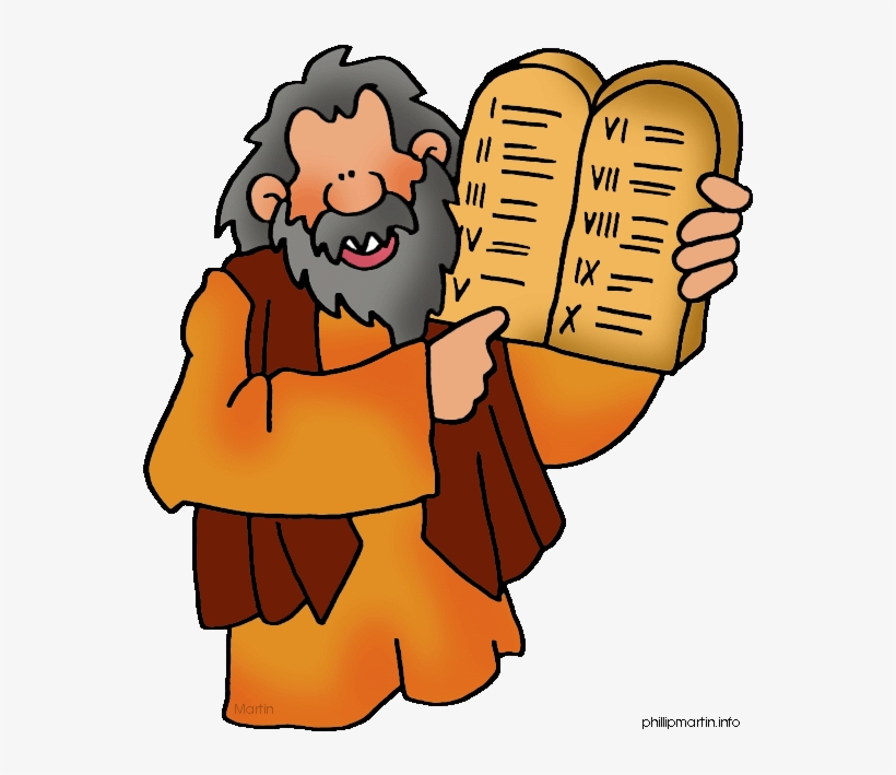 Download Free png Moses Ten Commandments Clipart Free.