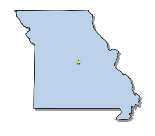 Clipart Missouri Outline.