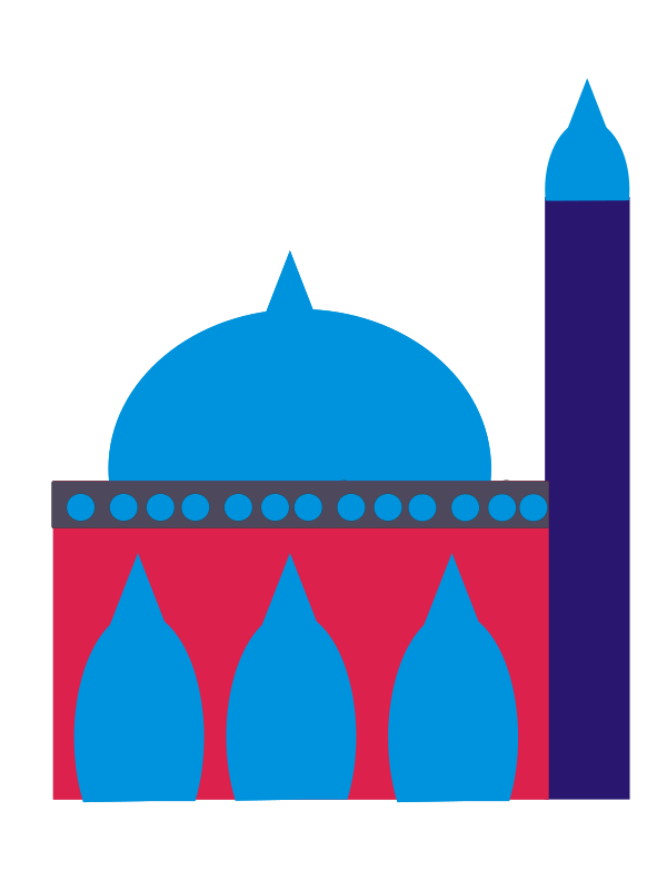 Islamic mosque clipart.