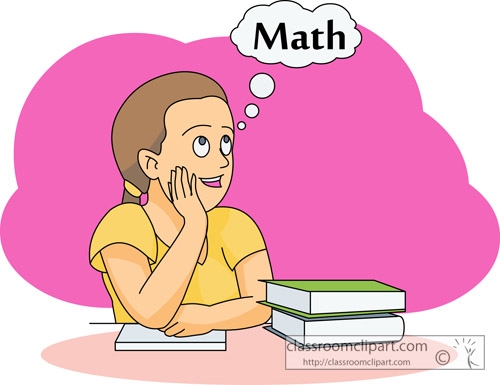 Math Exam Clipart.