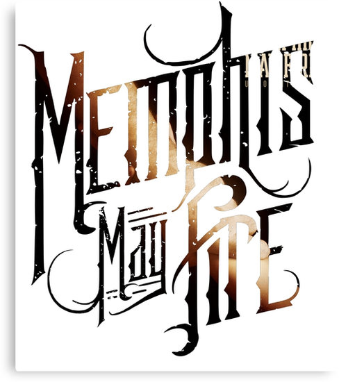 Memphis May Fire "Unconditional" Logo" Canvas Prints by.