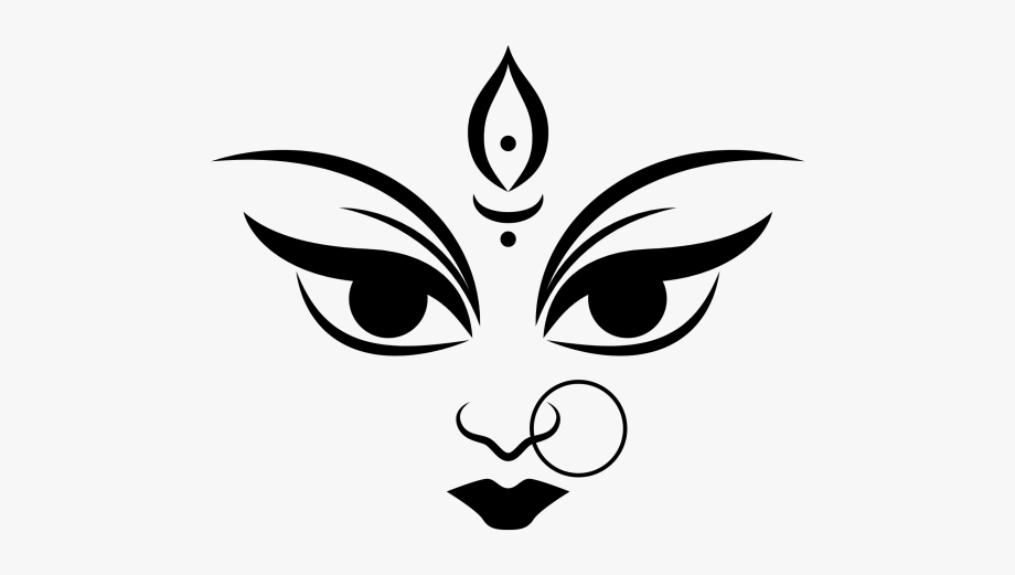 Clipart Maa Durga Png, Cliparts & Cartoons.