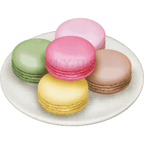 Macaron clipart / Free clip art.