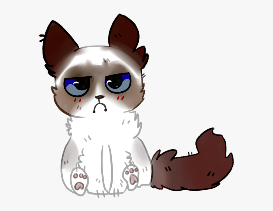 Grumpy Cat Drawing Cartoon.