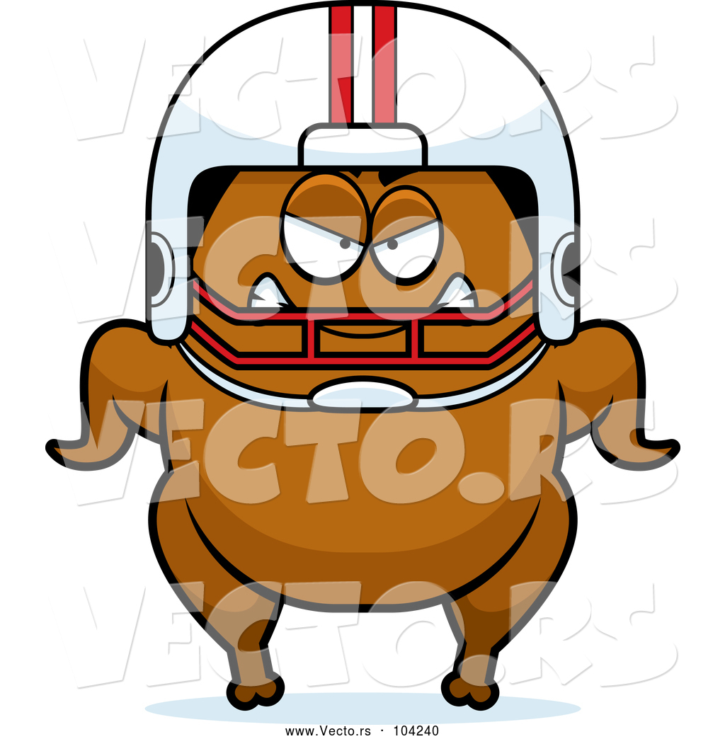 Football Turkey Clipart.