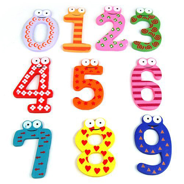 Wooden Magnetic Letters A.