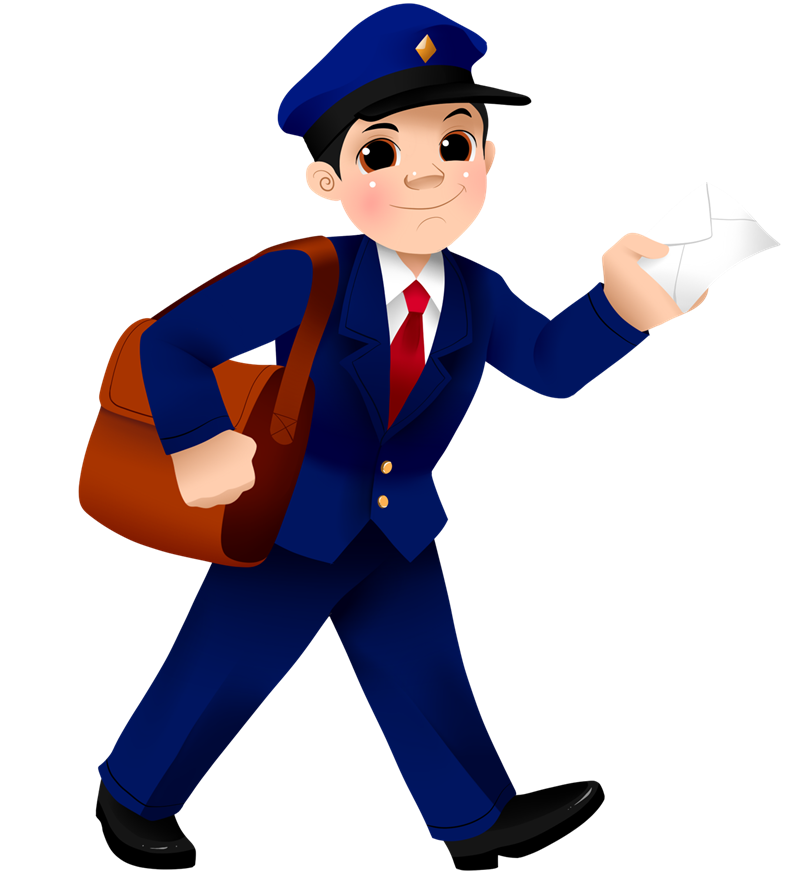 Free to Use & Public Domain Mailman Clip Art.