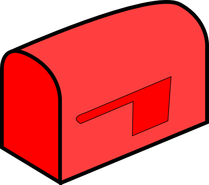 mailbox flag clipart.