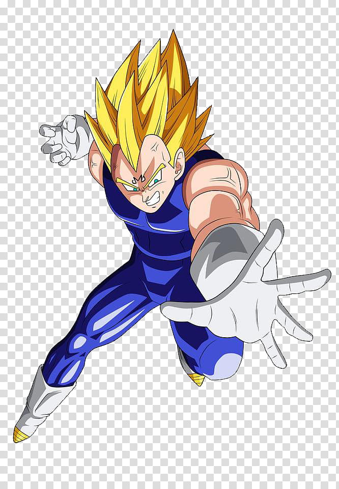 Majin Vegeta RENDER transparent background PNG clipart.