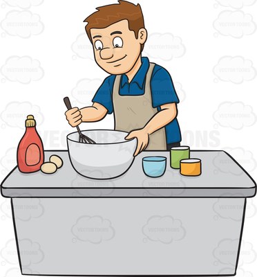 countertop Cartoon Clipart.