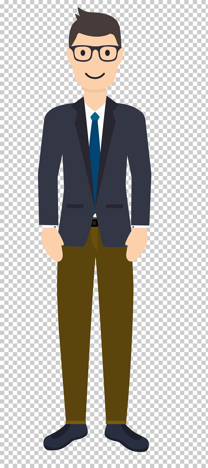 Suit, A man in a suit PNG clipart.