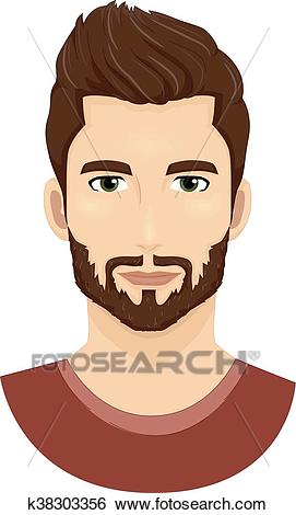 Man Beard Clip Art.