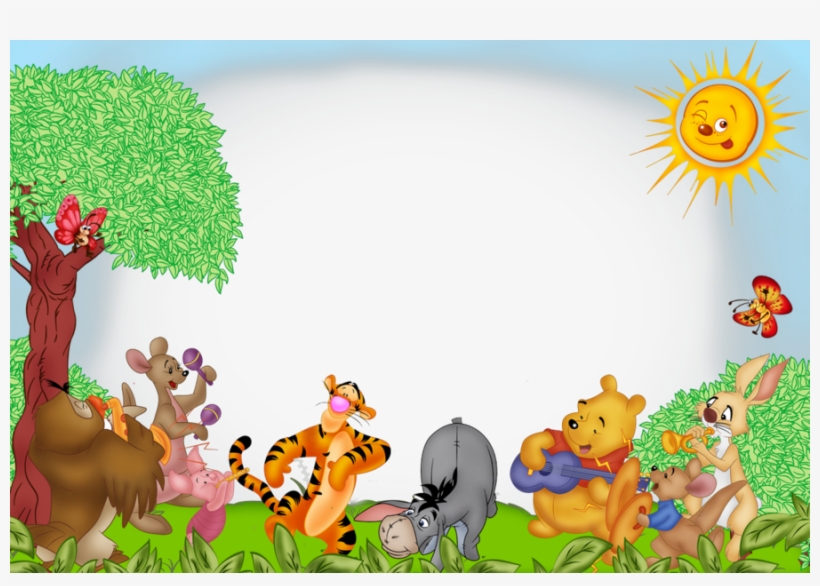 Marcos Infantiles Winnie Pooh Clipart Winnie The Pooh.