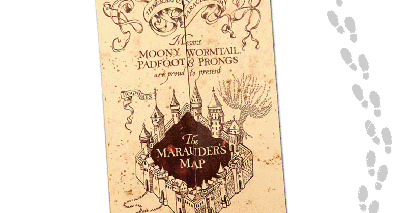 How to make a DIY Marauder\'s Map shirts (with free Printable.