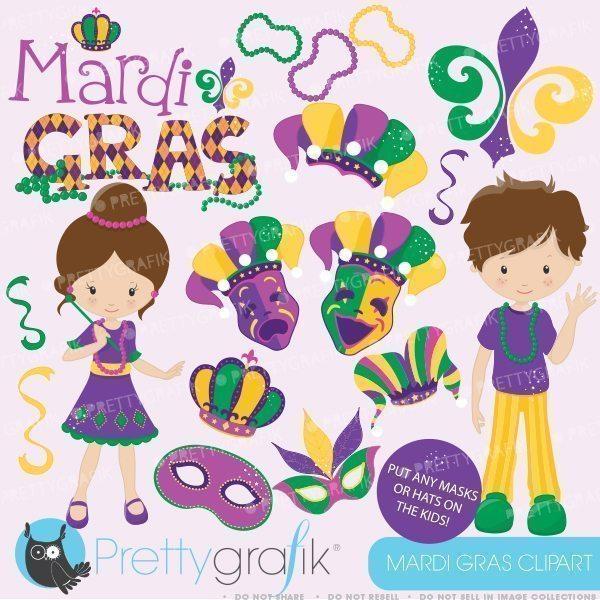 Mardi Gras Clipart.