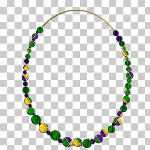 50 mardi Gras Beads PNG cliparts for free download.