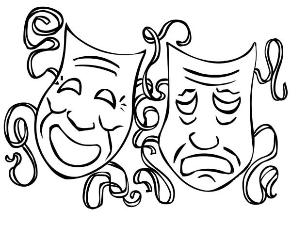 Free Mardi Gras Clipart Black And White, Download Free Clip.