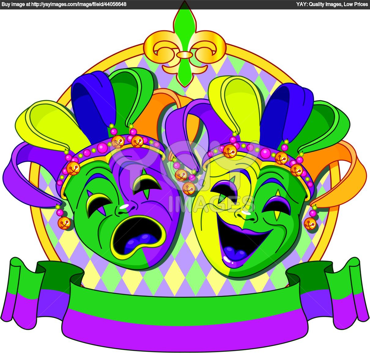 Mardi Gras Float Clipart.