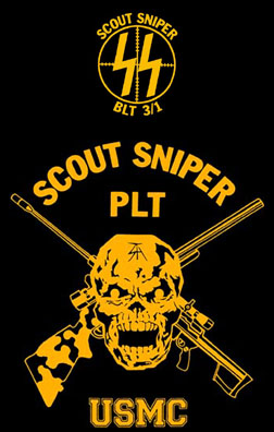 Marine scout sniper Logos.