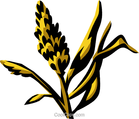 marsh grass Royalty Free Vector Clip Art illustration.