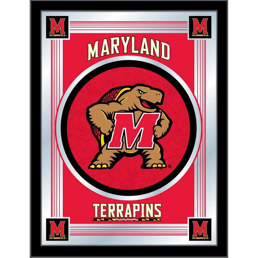 Maryland Terrapins 17\'\' x 22\'\' Logo Mirror.