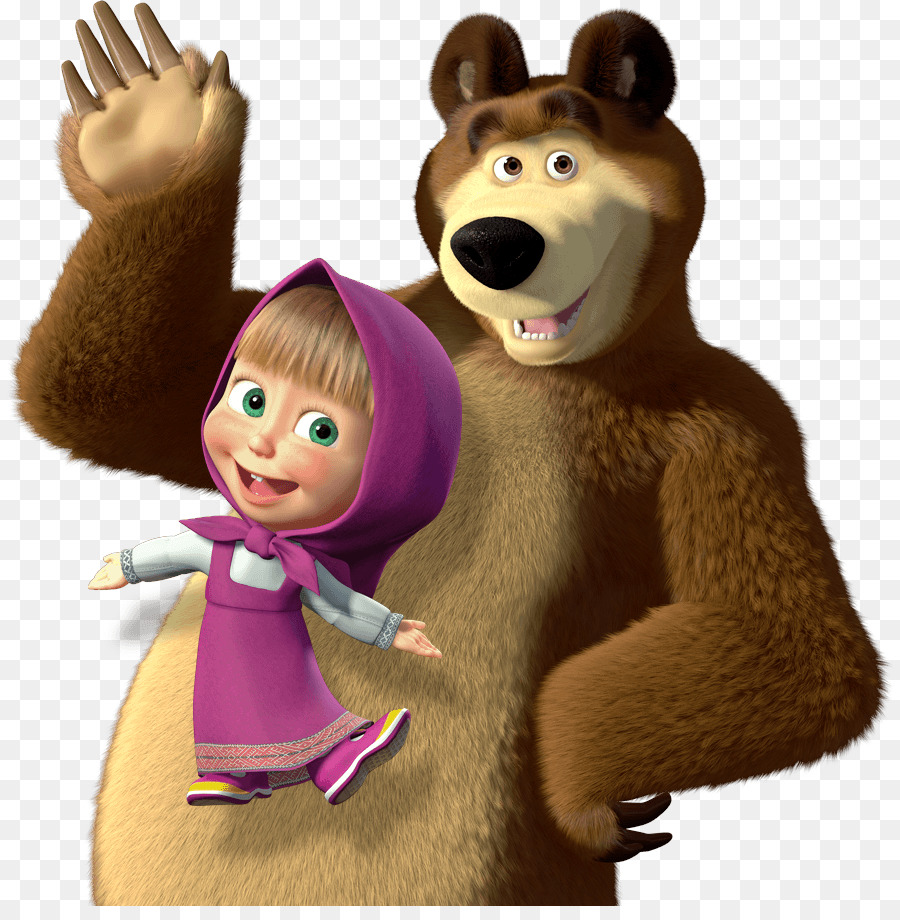 Masha And The Bear clipart.