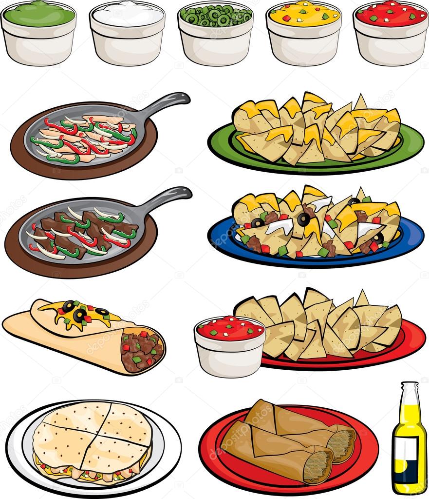 Mexican food clipart 1 » Clipart Station.