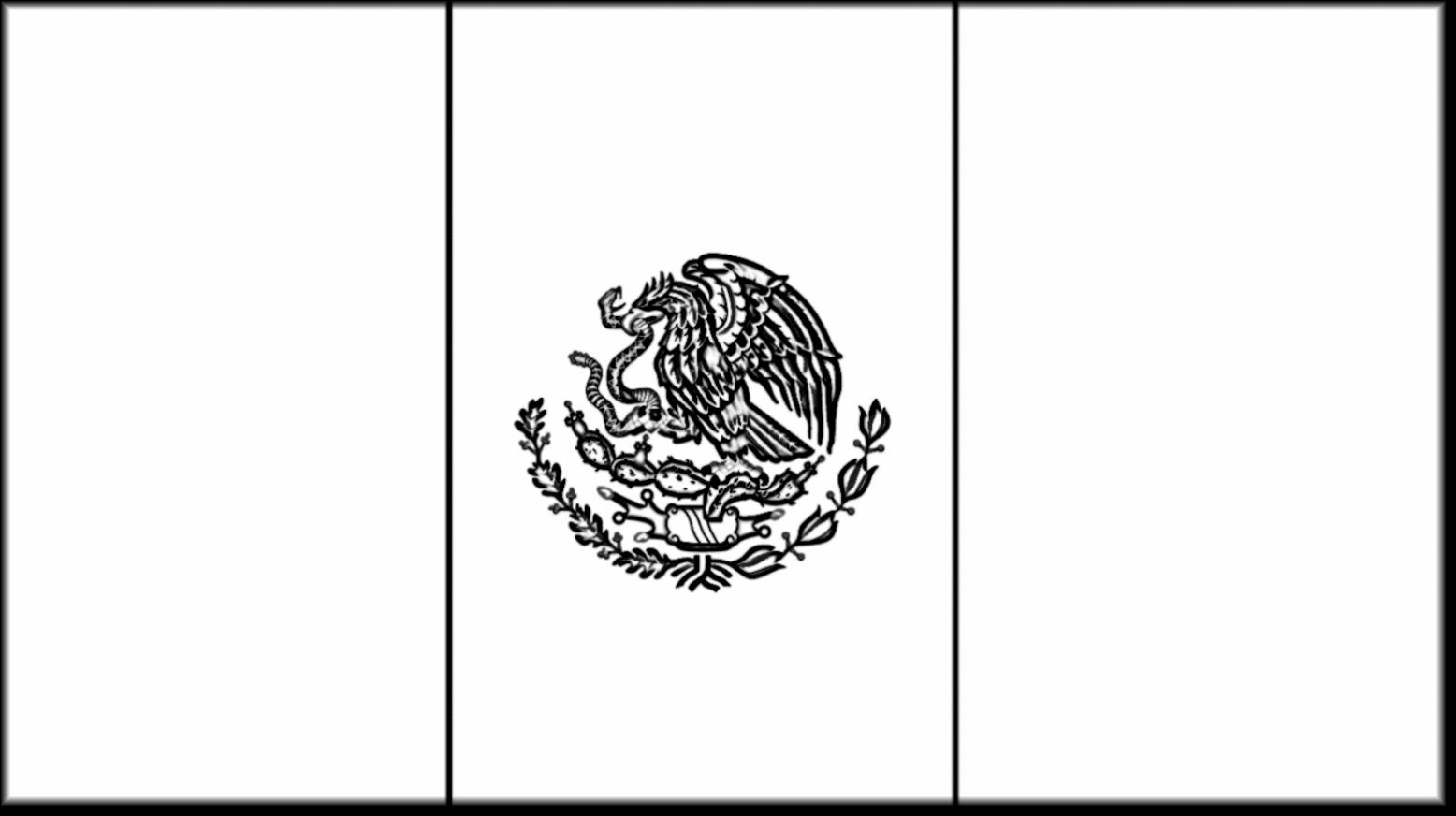 175 Mexican Flag free clipart.