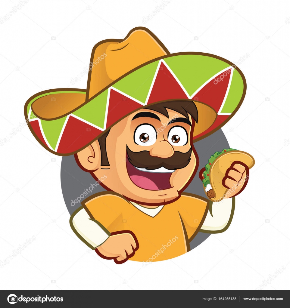 Clipart: taco man.