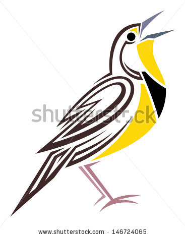 Meadowlark Stock Images, Royalty.