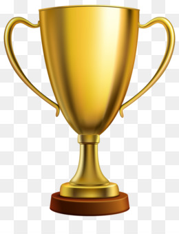 Trofeo medalla de Oro Clip art.