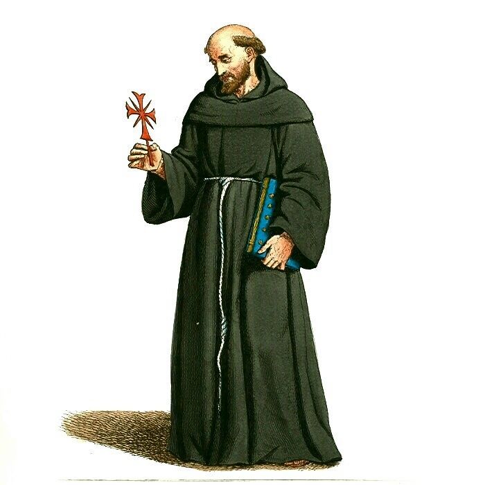 Medieval monk clipart » Clipart Portal.