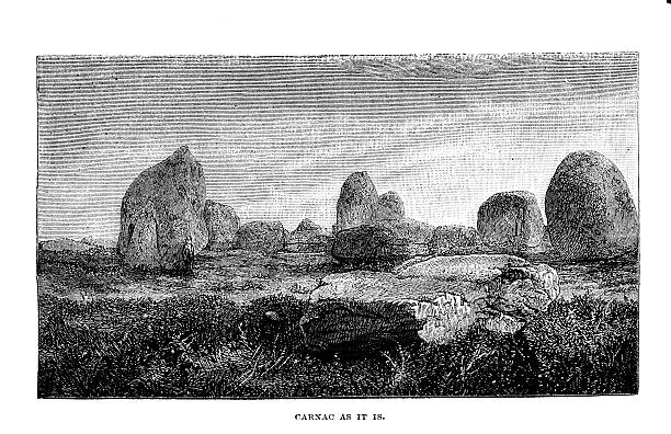 Carnac Megaliths Clip Art, Vector Images & Illustrations.