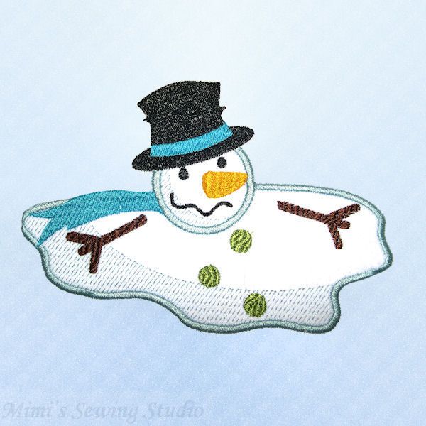 32+ Melting Snowman Clipart.