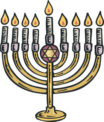 Happy Hanukkah Clipart.