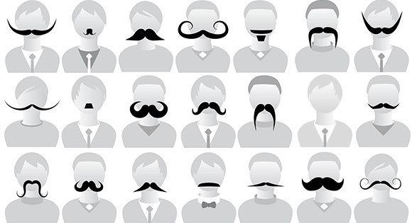 Movember : Men\'s health awareness month.