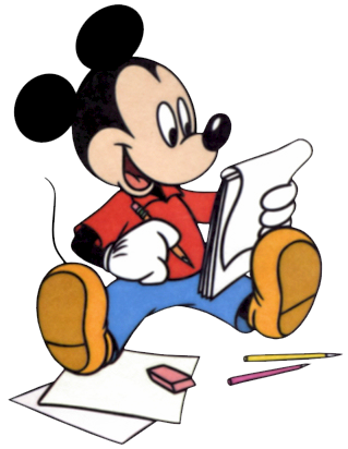 Artist Mickey Mouse Clipart.