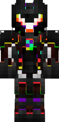 3D Rainbow Robot.