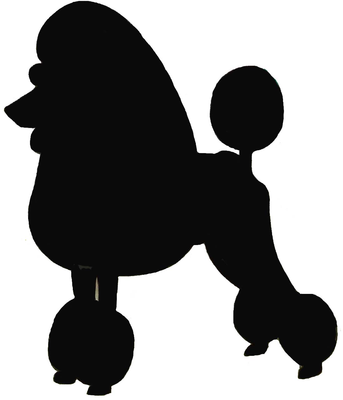 Clip Art. Poodle Clipart. Stonetire Free Clip Art Images.