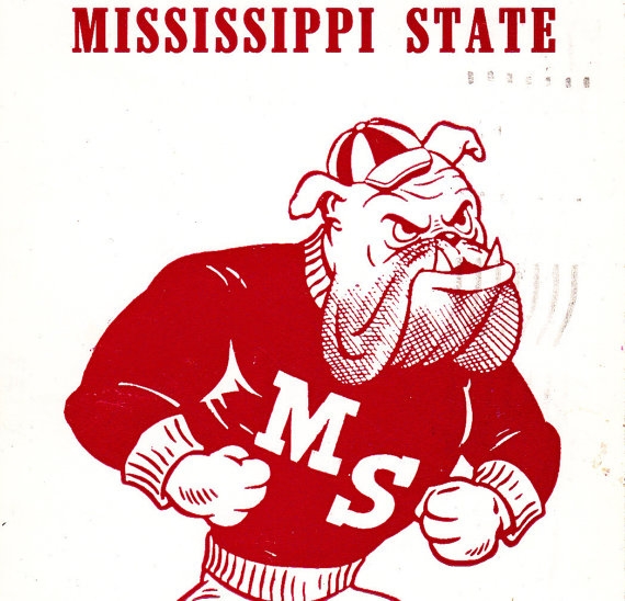 Mississippi State Bulldog Clipart.