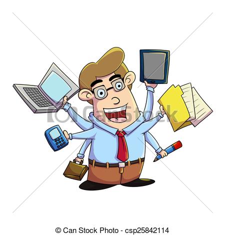 Multitasking Clipart and Stock Illustrations. 5,858.