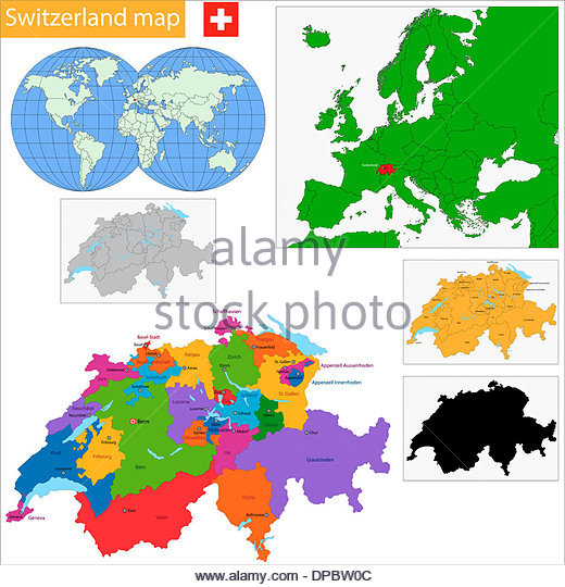 Map Zurich Stock Photos & Map Zurich Stock Images.