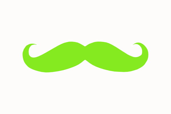 Free Mustache Clipart.