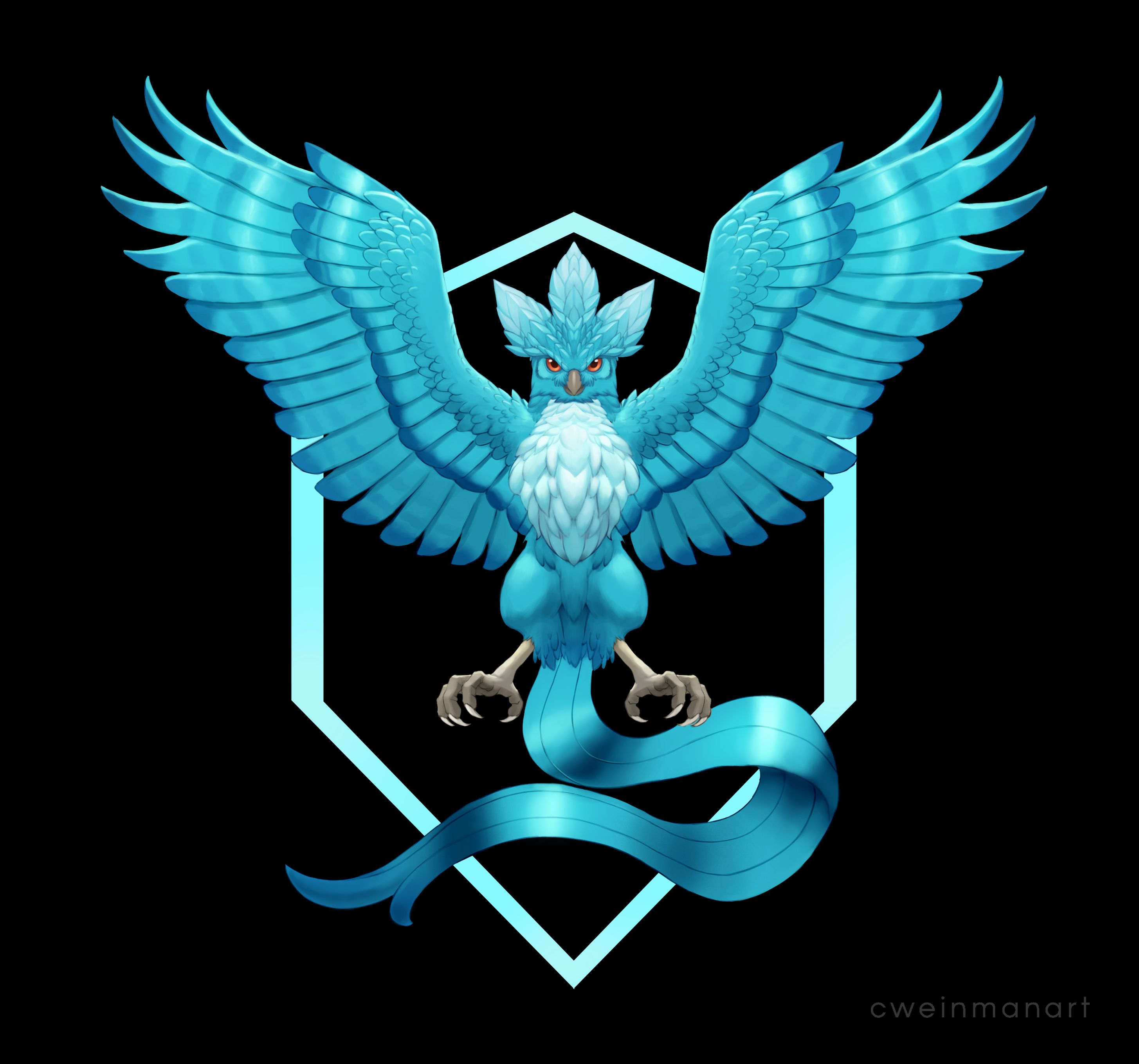 Pokemon GO Realistic Team Logos.