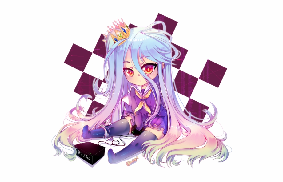 Shiro No Game No Life Png Free PNG Images & Clipart Download.