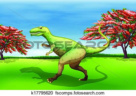 Giganotosaurus clipart.